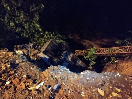 Imagen de Cerrada la autopista, a la altura de San Luis, por fuertes lluvias