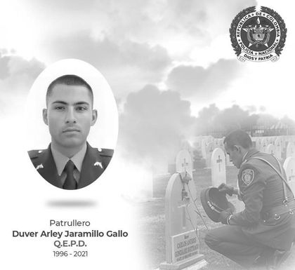 Imagen de  Uno de los policías asesinados en el Chocó era de San Vicente Ferrer