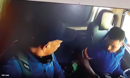 Imagen de  En video quedó registrado el atraco a un vehículo en la vía Abejorral-La Ceja