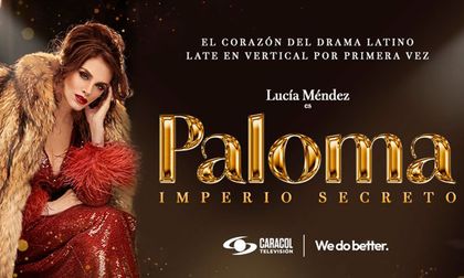 Lucía Méndez protagoniza “Paloma”, primera telenovela vertical de una gran estrella internacional