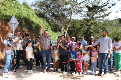 Imagen de En veredas de Marinilla se siguen entregando nuevas obras de placa huella