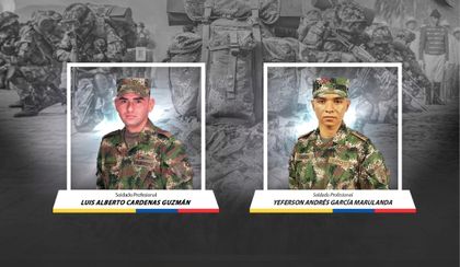 Imagen de Dos soldados y un delincuente muertos dejó un fuerte combate cerca de Hidroituango