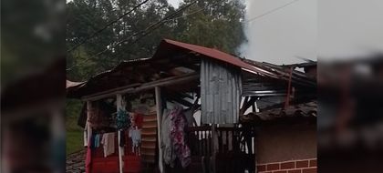 Imagen de  Incendio en Abejorral: al menos 6 personas damnificadas