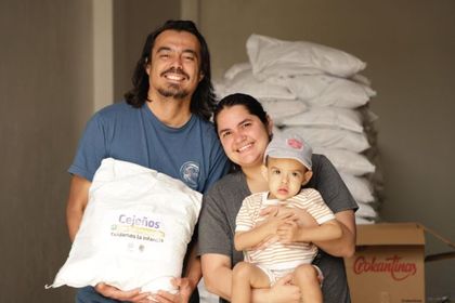 Imagen de  Alcaldía de La Ceja entregó 300 paquetes alimentarios a madres gestantes y niños en riesgo nutricional