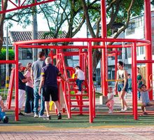 Entregan el Bulevar Parques del Olímpico, en Palmira