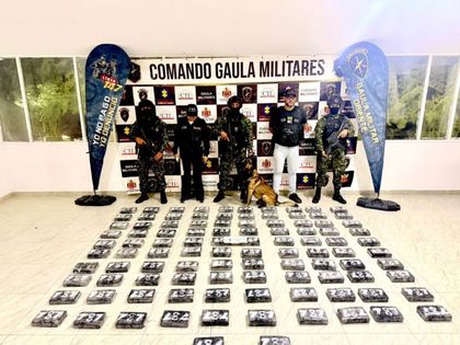Imagen de  Incautan más de 100 kilos de estupefacientes en Rionegro