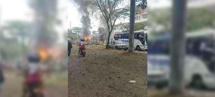 Imagen de  ¡Atención! Atentado terrorista en Cali: explosiones frente a la Escuela Militar de Aviación