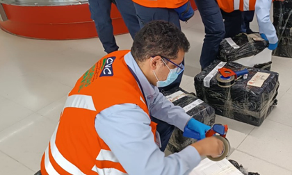 Incautan carne de armadillo y guagua en aeropuerto de Palmira