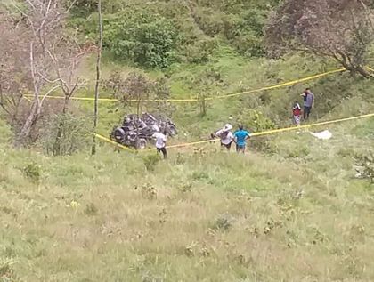 Imagen de Dos muertos y tres heridos dejó accidente en Guatapé