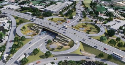 Imagen de Ofertan 54 oportunidades de empleo para trabajar en obras del intercambio vial en el aeropuerto JMC