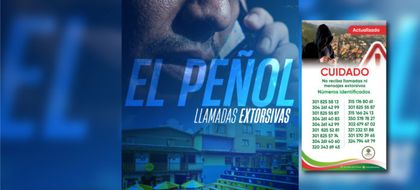 Imagen de  ¡Alerta en El Peñol! Comerciantes son extorsionados con llamadas desde cárceles y cobros por Nequi