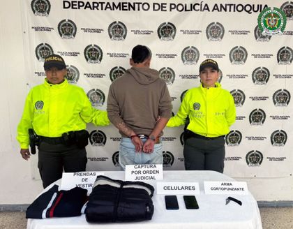 Imagen de En video quedó captado momento en que abusador agrede a mujer en Marinilla. El implicado fue capturado