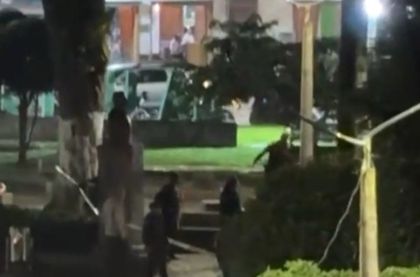 Imagen de  Asesinan a un hombre en el parque principal de La Unión