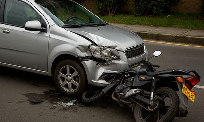 El amor es ciego, pero tú no: toma fotos si tienes un accidente de tránsito