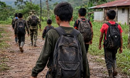 Reclutamiento de menores en Colombia deja 25 casos reportados en los primeros meses de 2026