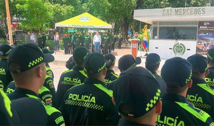 Imagen de  Ministerio de Defensa anunció la llegada de 490 policías para reforzar la seguridad en el departamento