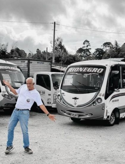 Imagen de Murió el último miembro fundador que conducía su propia buseta en Cooptranrionegro