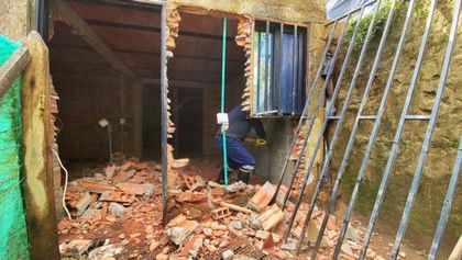 Imagen de  Demuelen vivienda en Rionegro que era utilizada para la venta de estupefacientes