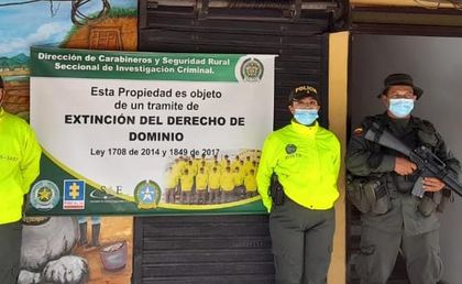Imagen de  Ocupan 26 bienes con fines de extinción de dominio en La Ceja y otros municipios de Antioquia