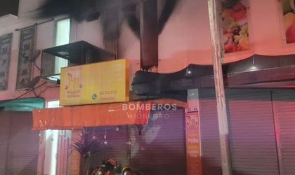 Imagen de  Incendio en el barrio Quebrada Arriba de Rionegro dejó varios daños materiales