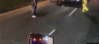 Imagen de Motociclista murió al colisionar contra un semoviente en la Autopista