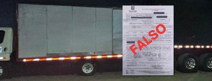 Imagen de Capturaron a hombre que transportaba alimentos ilegalmente, con supuesto permiso expedido en Rionegro