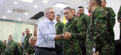 Imagen de Gobernador de Antioquia entregó un mensaje de respaldo y reconocimiento a la Séptima División del Ejército