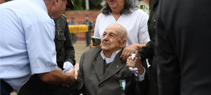 Imagen de  Cacom 5 homenajeó a veteranos de la Fuerza Pública