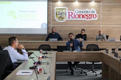 Imagen de  Contraloría de Rionegro presentó informe de gestión ante el Concejo