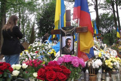 Imagen de Ucrania despide a un soldado colombiano caído en la guerra con Rusia