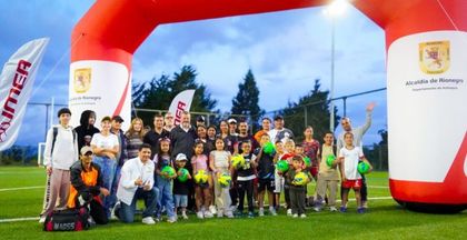 Imagen de  Escenarios deportivos de Santa Bárbara en Rionegro fueron reabiertos tras obras de adecuación