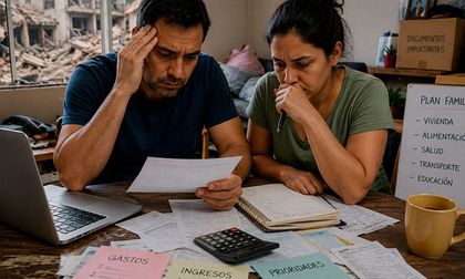 ¿Cómo reorganizar las finanzas de una familia damnificada?