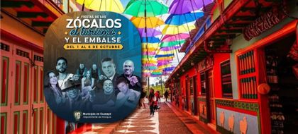 Imagen de Este 1 de octubre inician las Fiestas de los Zócalos, el Turismo y el Embalse en Guatapé. Esta es la programación