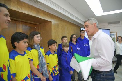 Imagen de Gobernador despidió a los niños del Oriente que viajarán a evento mundial de robótica en EE. UU.