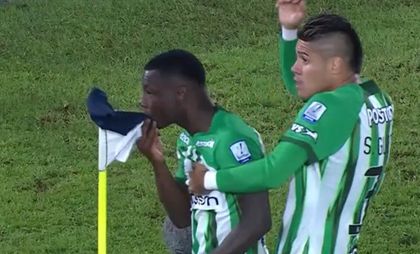 Imagen de  Marino Hinestroza hizo polémica celebración en El Campín, desató una pelea