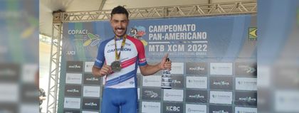 Imagen de Deportista de El Retiro se consagró campeón panamericano de MTB en Brasil