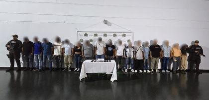 Imagen de  Detalles de los 21 capturados de la banda Caicedo: generaban $1 200 millones mensuales por microtráfico y extorsión