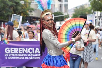 Imagen de ¡Lleno total! Más de 100 000 personas participaron en la Marcha del Orgullo y la Diversidad en Medellín