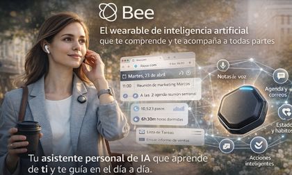 Bee, el dispositivo de inteligencia artificial que te comprende y te acompaña a todas partes