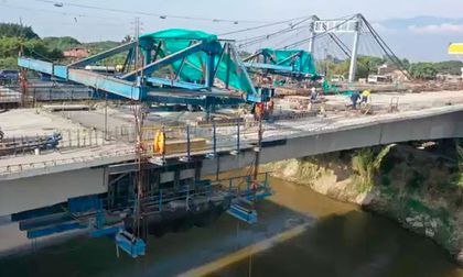 Reinician trabajos en nuevo puente de Juanchito