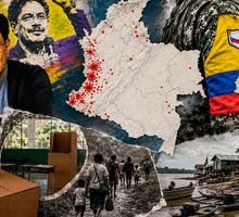 En zonas de conflicto, Cepeda obtuvo 100% de los votos depositados en más de 200 mesas