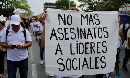 Indepaz alerta sobre 65 masacres y 67 líderes sociales asesinados en Colombia: esto revelan sus registros