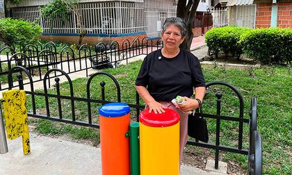 Así suenan los nuevos juegos musicales en parques públicos de la Comuna 13