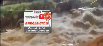 Imagen de Vía Granada-Cocorná, cerrada por la caída de puentes: millonarias pérdidas en la zona