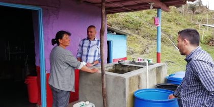 Imagen de  Después de muchos años, campesinos de Concepción ya cuentan con servicio de acueducto
