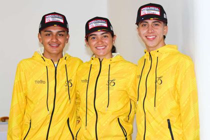 Imagen de Tres carmelitanos disputan el Campeonato Mundial Junior de Ciclismo de Pista UCI en Cali