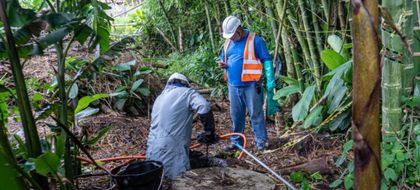 Imagen de  En La Ceja avanzan los trabajos para limpiar las redes de alcantarillado con presión-succión