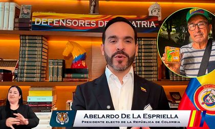 Del rechazo por su inclinación política a la posesión presidencial: la historia de Luis Felipe el vendedor de panela invitado por Abelardo de la Espriella