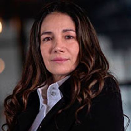 Sondra Macollins , candidata presidencial con tecnología y sin maquinarias