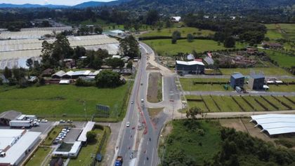 Imagen de Mejoramiento vial La Ceja–Rionegro llega al 95% de avance